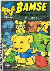 Bamse 1989 nr 4 omslag serier