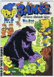 Bamse 1989 nr 5 omslag serier