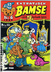 Bamse 1989 nr 6 omslag serier