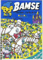 Bamse 1989 nr 9 omslag serier Bamse 1989 nr 9 omslag serier