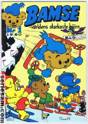 Bamse 1990 nr 1 omslag serier