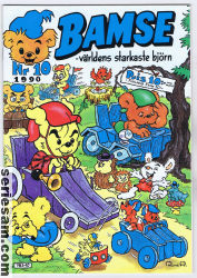 Bamse 1990 nr 10 omslag serier Bamse 1990 nr 10 omslag serier