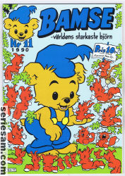 Bamse 1990 nr 11 omslag serier Bamse 1990 nr 11 omslag serier