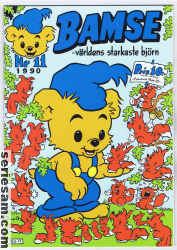 Bamse 1990 nr 11 omslag serier