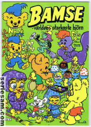 Bamse 1990 nr 4 omslag serier Bamse 1990 nr 4 omslag serier