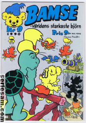 Bamse 1990 nr 9 omslag serier Bamse 1990 nr 9 omslag serier