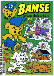 Bamse 1991 nr 10 omslag serier Bamse 1991 nr 10 omslag serier