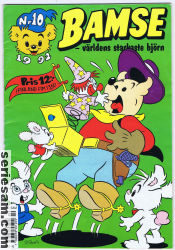 Bamse 1992 nr 10 omslag serier Bamse 1992 nr 10 omslag serier