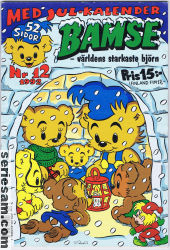 Bamse 1992 nr 12 omslag serier