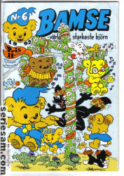 Bamse 1992 nr 6 omslag serier