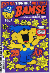 Bamse 1993 nr 1 omslag serier