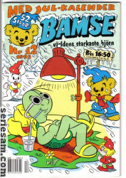 Bamse 1993 nr 12 omslag serier Bamse 1993 nr 12 omslag serier