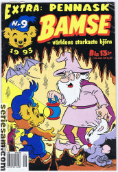 Bamse 1993 nr 9 omslag serier Bamse 1993 nr 9 omslag serier