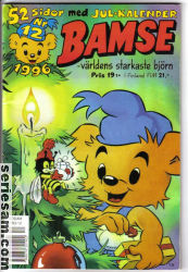 Bamse 1996 nr 12 omslag serier