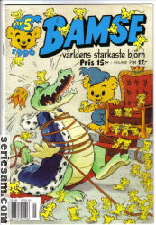 Bamse 1996 nr 5 omslag serier