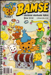 Bamse 1997 nr 5 omslag serier Bamse 1997 nr 5 omslag serier