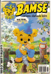 Bamse 1997 nr 6 omslag serier