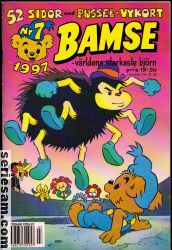 Bamse 1997 nr 7 omslag serier Bamse 1997 nr 7 omslag serier
