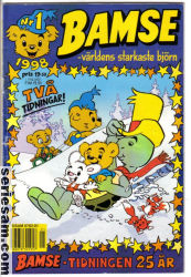 Bamse 1998 nr 1 omslag serier