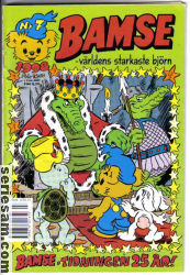 Bamse 1998 nr 7 omslag serier Bamse 1998 nr 7 omslag serier