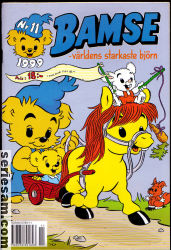 Bamse 1999 nr 11 omslag serier