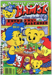 Bamse 1999 nr 12 omslag serier