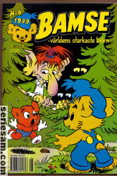 Bamse 1999 nr 6 omslag serier