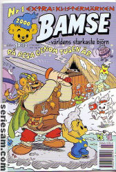 Bamse 2000 nr 1 omslag serier