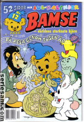 Bamse 2000 nr 12 omslag serier