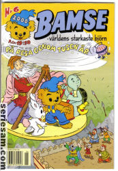 Bamse 2000 nr 6 omslag serier