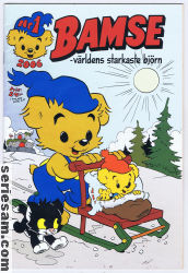 Bamse 2006 nr 1 omslag serier