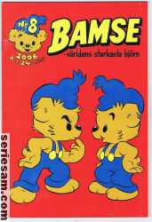 Bamse 2006 nr 8 omslag serier