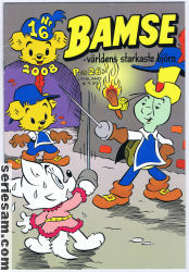 Bamse 2008 nr 16 omslag serier