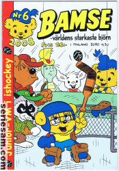 Bamse 2008 nr 6 omslag serier Bamse 2008 nr 6 omslag serier