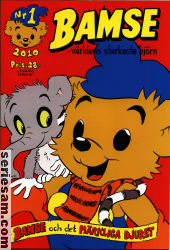 Bamse 2010 nr 1 omslag serier