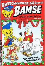 Bamse 2011 nr 17/18 omslag serier
