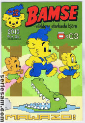 Bamse 2013 nr 12 omslag serier