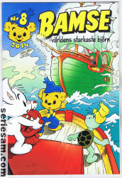 Bamse 2014 nr 8 omslag serier Bamse 2014 nr 8 omslag serier