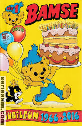Bamse 2016 nr 1 omslag serier Bamse 2016 nr 1 omslag serier