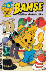 Bamse 2016 nr 16 omslag serier Bamse 2016 nr 16 omslag serier