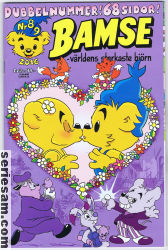 Bamse 2016 nr 8/9 omslag serier