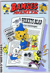 Bamses äventyr 2014 nr 53 omslag serier Bamses äventyr 2014 nr 53 omslag serier