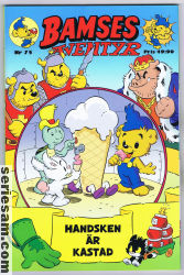 Bamses äventyr 2018 nr 75 omslag serier