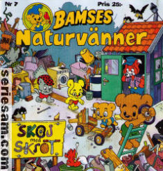 Bamses naturvänner 1996 nr 7 omslag serier