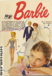 Barbie 1963 nr 1 omslag serier Barbie 1963 nr 1 omslag serier