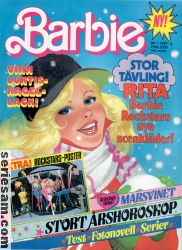 Barbie 1987 nr 1 omslag serier