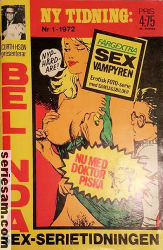 Belinda 1972 nr 1 omslag serier