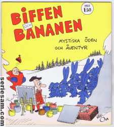 Biffen och Bananen 1950 omslag serier