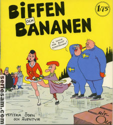 Biffen och Bananen 1952 omslag serier