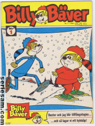 Billy Bäver 1966 nr 1 omslag serier
